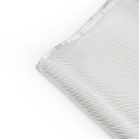 Tissu en fibre de verre à haute teneur en silicium (96%), épaisseur 1,0 mm (personnalisable), utilisé comme tissu ignifuge pour les couvertures de soudage