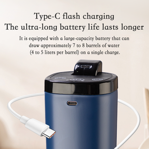 Distributeur d'Eau Électrique Pliable Sans Fil USB pour Bonbonne de 5 Gallons, Pompe Automatique, Distributeur d'Eau Portable en Plastique pour l'Extérieur - Product Image 5