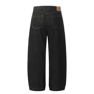 Di alta qualità produttore Vintage personalizzato di cotone pesante ampio italiano gamba larga giapponese cimosa Bootcut Denim <span class=keywords><strong>Jeans</strong></span> da uomo - Product Image 4