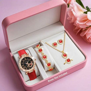 Nouvelle montre à quartz en alliage de <span class=keywords><strong>luxe</strong></span> pour <span class=keywords><strong>femmes</strong></span> avec cadran en verre, pointeur élégant, style décontracté, sportif, rétro, cadeau de la Saint-Valentin - Product Image 2
