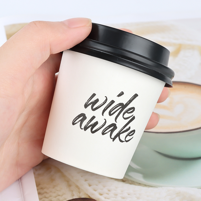 Wholesale Paper Cups Microwave Safe Hot Drinks Disposable Coffee Tea Juice Kraft Double Wall Paper Coffee Cup