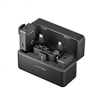 Microphone sans fil professionnel Fengdi Ultra pour téléphone portable et appareil photo, idéal pour l'enregistrement extérieur et la diffusion en direct avec réduction du bruit