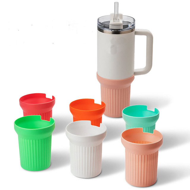 40oz Eco-Friendly Bottle Bottom Silicone Protector Sleeve Anti-Slip Durable Case for Outdoor Camping