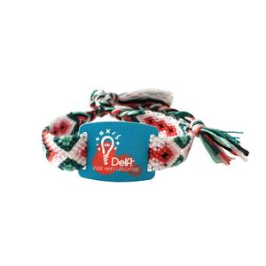 GSC banda tejida a mano ajustable tarjeta PCV RFID NFC etiquetas de pulsera para identificación - Product Image 5