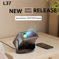 Nuevo Mini Proyector de Video 3D Inteligente Android Wifi para Teléfono Móvil, Mini TV Portátil con Base