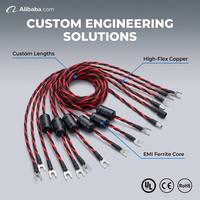 Kabel Jaringan CAT6 8Pin 26AWG Kustom 90 180 Derajat Sudut Kanan untuk PC Industri