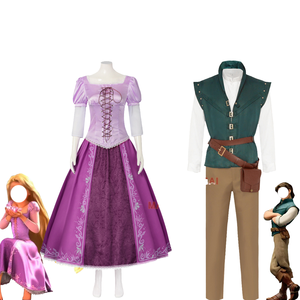 Conjunto <span class=keywords><strong>de</strong></span> Disfraces <span class=keywords><strong>de</strong></span> Halloween para Adultos, Disfraz <span class=keywords><strong>de</strong></span> <span class=keywords><strong>Rapunzel</strong></span> para <span class=keywords><strong>Mujer</strong></span>, Disfraz <span class=keywords><strong>de</strong></span> Flynn Rider para Hombre, Inspirado en Películas <span class=keywords><strong>de</strong></span> Televisión y Anime, Disfraz Completo para Juego <span class=keywords><strong>de</strong></span> Roles - Product Image 4