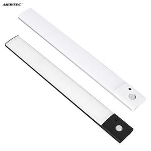 Lampe de placard à capteur intelligent, réglage de la luminosité, 3000K-6000K, changement de couleur, mode vision nocturne, pour table de chevet, bibliothèque, armoire - Product Image 1