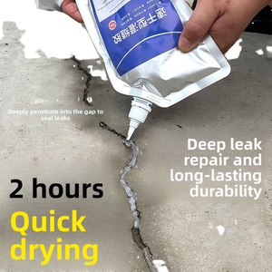 Scellant d'étanchéité polymère MS de qualité construction à séchage rapide pour la réparation des fissures dans les murs et sols en béton, adhésif de calfeutrage imperméable pour le remplissage des joints - Product Image 1