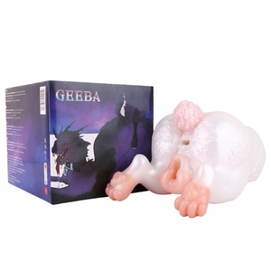Masturbateur masculin GEEBA Fantasy Rabbit avec vagin de poche, poupée sexuelle animalière en forme de lapin avec vagin, jouet sexuel pour hommes. - Product Image 4