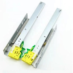 Ba Mở Rộng Ẩn Dưới Cùng Gắn Mềm Đóng Kín Ngăn Kéo Trượt Với Tay Cầm Bằng Nhựa - Product Image 1