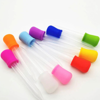 5ML bébé compte-gouttes en Silicone avec échelle 5ML Silicone liquide compte-gouttes liquide alimentaire compte-gouttes en plastique Silicone Pipette