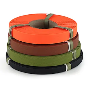 Correas de vinilo de poliuretano, accesorio multicolor de lujo, fuerte tensión, impermeable, grano Hexagonal, Pvc