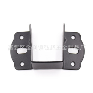 Connecteur de cadre de lit en bois, support d'angle en acier galvanisé avec ouverture de 40 mm, quincaillerie de support durable - Product Image 2