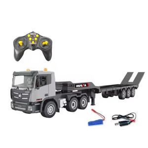 Huina 1318 1:24 RC <span class=keywords><strong>remorque</strong></span> camion <span class=keywords><strong>tracteur</strong></span> 2.4GHz télécommande Construction radiocommande à plat RC camion jouets - Product Image 1