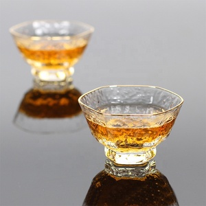 แก้วชิมชากังฟูขอบทองแบบพิเศษถ้วย<span class=keywords><strong>ชา</strong></span>ทำจากแก้ว - Product Image 3