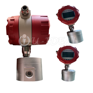 Haute précision petit débitmètre Micro débitmètre à engrenage ovale en acier inoxydable aluminium PTFE débitmètre à engrenage ovale - Product Image 2