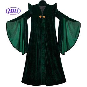 Femme Sorcière Cosplay Costume Sorcière Sorcière Manteau Manteau Minerva <span class=keywords><strong>McGonagall</strong></span> Cape - Product Image 3