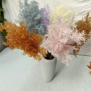 คนรักหิมะ หมายเลข 1 และ ไม่. ดอกไม้ประดิษฐ์ 2 ดอก ขนาด 71 ซม. สีเทา น้ำเงิน เขียว น้ำตาล ม่วง แชมเปญ สำหรับตกแต่งบ้าน งานแต่งงาน - Product Image 2