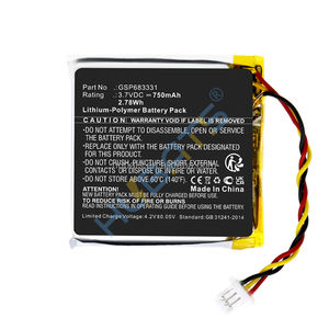 <span class=keywords><strong>JBL</strong></span> Live 660 Live 660NC Batería de repuesto para auriculares GSP683331 750mAh 3,7 V - Product Image 3