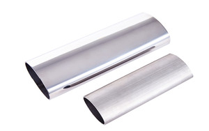 2019 הנמכר ביותר במפעל מחיר מותאם אישית מרותך עגול מתכת דקורטיבי 304 נירוסטה סגלגל צינור - Product Image 2