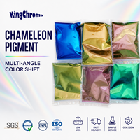 Poudre de pigment super caméléon KingChroma, changement de couleur, résistant à la chaleur, peinture automobile, cosmétique, encre pour cuir, OEM ODM, vente en gros
