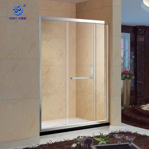 现代设计直型标准尺寸浴室框架滑动淋浴门