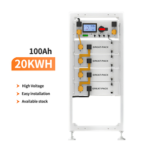 Modular 20.48kWh <b>Rack</b> Battery for Industrial Backup 204.8V Lithium Storage System BMS Support Off-Grid Connection - Product Image 1