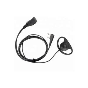 Auricular con Forma de D para Walkie Talkie, Sonido Nítido y Fuerte, Resistente al Agua IPX-1, Uso en Hoteles, Color Negro, 6 Meses de Garantía - Product Image 5