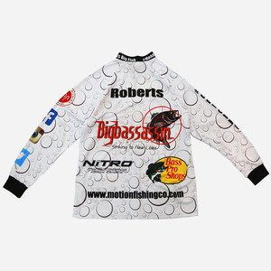 Camiseta de pesca personalizada para hombre, camiseta de pesca con logotipo impreso por sublimación - Product Image 2