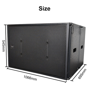 Nouveau professionnel Dj Dual Magnetic1200 2000 5000 7800 Watt Double aimant gros haut-parleurs de caisson de basses <span class=keywords><strong>2000w</strong></span> 2400W 18 pouces haut-parleur de basse - Product Image 5