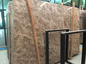 Azulejos de suelo de pavo de mármol claro Emperador natural gris Staris beige claro marrón - Product Image 4