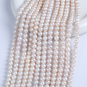 ไข่มุกน้ำจืดธรรมชาติจูจี้ ขนาด 9-10 มม. แบบไม่มีแกน ใกล้เคียงกับไข่มุกแท้ สำหรับทำสร้อยคอ DIY เครื่องประดับทำมือ วัสดุไข่มุกแบบหลวม อุปกรณ์เสริม ผู้ผลิต - Product Image 1