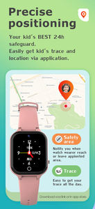 Kids Smart <b>Watch</b> C80 Video Call HD Camera Anti-lost GPS LBS Positioning Tracker 4G SIM Card Child Smartwatch - Product Image 5