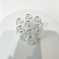 Flacons cylindriques en verre transparent stérilisés vides de 5 ml pour produits pharmaceutiques, avec bouchons en caoutchouc pour diffuseurs à bâtonnets, étiquettes d'origine ZHEJIANG