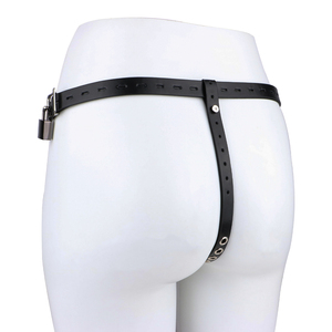 Giochi per Coppie Transvestite, Accessori per Bondage, Gabbia in Metallo Serie Piatta con Cintura, Catetere, Plug Anale - Lucchetto di Castità Indossabile - Product Image 3