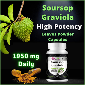 高品質のグァバイオラ（サワーソップ）カプセル、天然細胞健康サポートサプリメント、抗酸化物質豊富、非遺伝子組み換え、グルテンフリー - Product Image 5