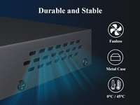 Switch Gigabit Ethernet de 16 Puertos con Gestión en la Nube, 16 Puertos RJ45 de 10/100/1000 Mbps, Compatible con Montaje en Rack de 13 Pulgadas