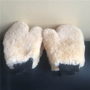 Gants <span class=keywords><strong>de</strong></span> nettoyage <span class=keywords><strong>de</strong></span> voiture en peau <span class=keywords><strong>de</strong></span> mouton, <span class=keywords><strong>laine</strong></span> <span class=keywords><strong>de</strong></span> mérinos - Product Image 5