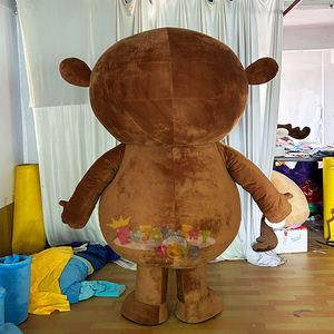 Moq 1 Pcs Nâu Khỉ Dành Cho Người Lớn Linh Vật Trang Phục Cho Kinh Doanh Tổ Chức Sự Kiện Lễ Hội Halloween Cosplay Kỳ Nghỉ Sử Dụng - Product Image 4