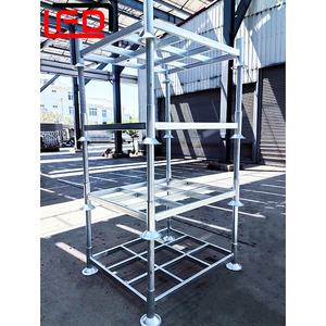 Paleta de poste de metal resistente de acero <span class=keywords><strong>Stillage</strong></span> Paleta de poste apilable - Product Image 2