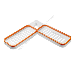 Support mural rotatif pliable double usage pour éponge et savon, organisateur d'angle pour lavage des mains, vente en gros directe usine - Product Image 5