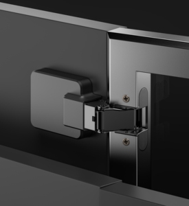 Charnières ultra-minces à 3 voies pour meubles de cuisine, charnières hydrauliques à fermeture douce 3D pour porte de cuisine - Product Image 4