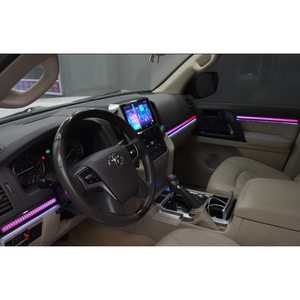 Kit d'éclairage d'ambiance moderne pour voiture Toyota Land Cruiser 2010-2021, bande LED d'ambiance intérieure, fabricant de bandes lumineuses symphoniques - Product Image 2
