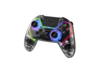 Manette de jeu sans fil avec éclairage RVB et programmation de macros pour PS5 / PC / IOS / Android / Steam