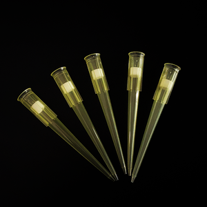 หัวปิเปต <span class=keywords><strong>100UL</strong></span> 200UL สีขาว ทำจากพลาสติกโพลีโพรพิลีน PP สำหรับห้องปฏิบัติการ - Product Image 1
