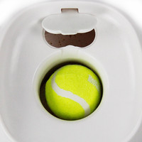 AFP Distributeur de friandises moderne pour chien, lanceur de balles de tennis interactif pour l'entraînement et le jeu, distributeur de nourriture à libération contrôlée