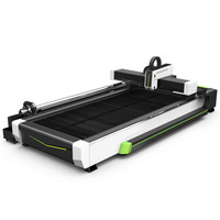 Machine de découpe laser CNC à fibre optique 3015/1530 économique 3000W/4000W pour la découpe de tôles avec logiciel DXF – En promotion