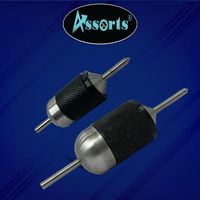 Assortiment de poinçons universels 25mm 32mm en acier allié trempé pour alignement de perçage métallique Garantie 3 ans 0,38kg Fabriqué en Inde