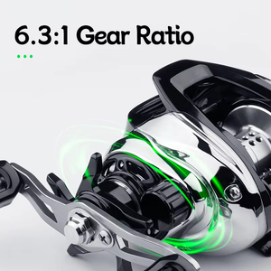 Moulinets de pêche CHILENT Série AS2000 avec <span class=keywords><strong>bras</strong></span> oscillant, force de freinage de 8 kg, 2+1 roulements à billes, pour la pêche aux leurres - Product Image 6